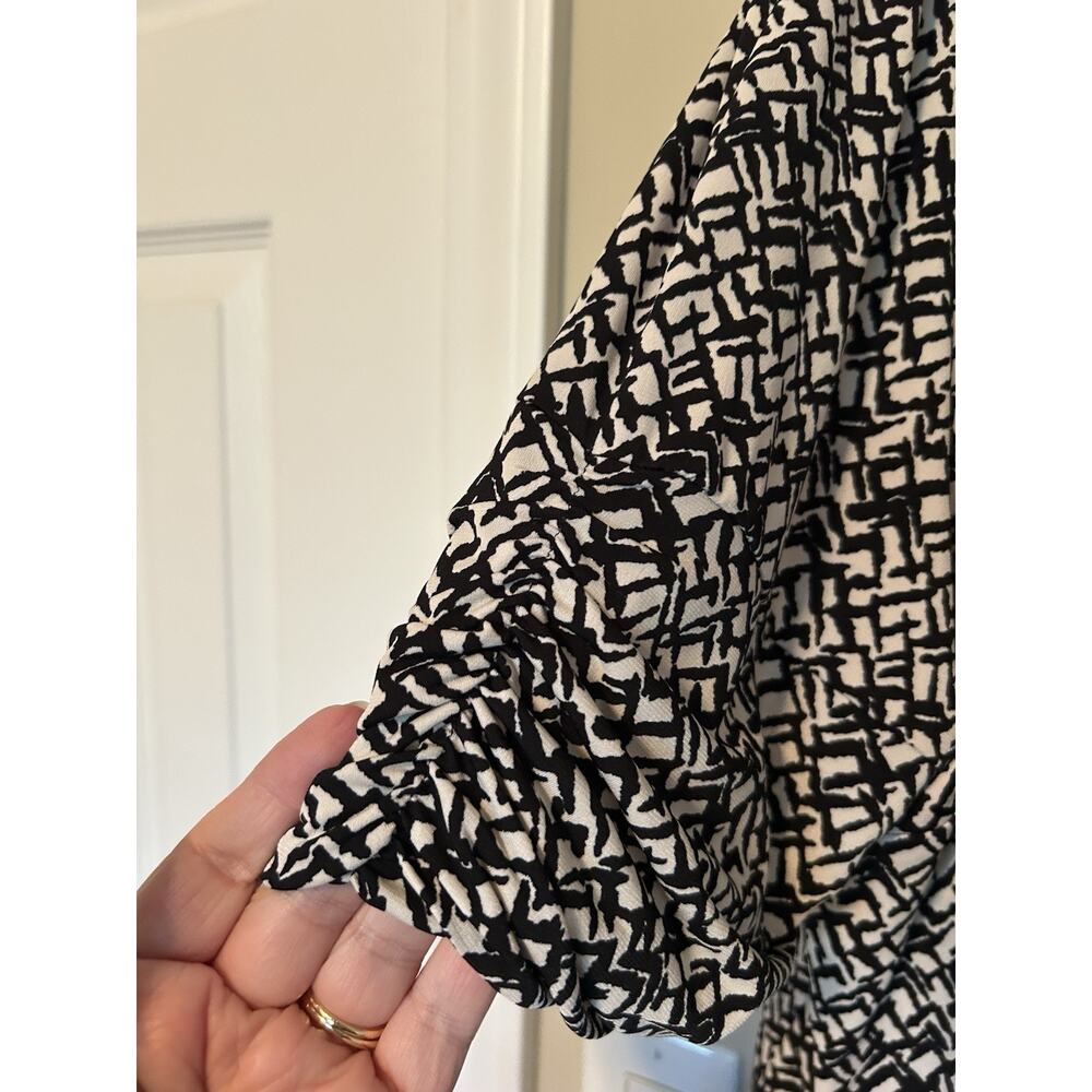 Jessica Howard Two Piece Black & White Maxi Dress 22W - Picture 11 of 14